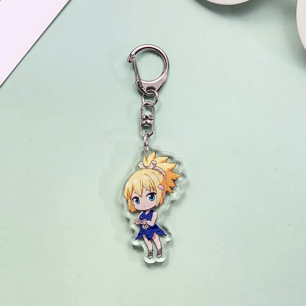 Porte-clés Acrylique Dr. Stone