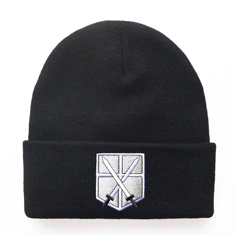 Bonnet Anime Tricoté SNK Unisexe