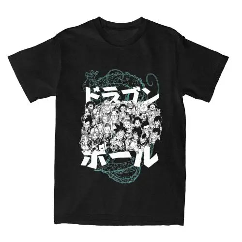 T-shirt Dragon Ball Black Goku Coton