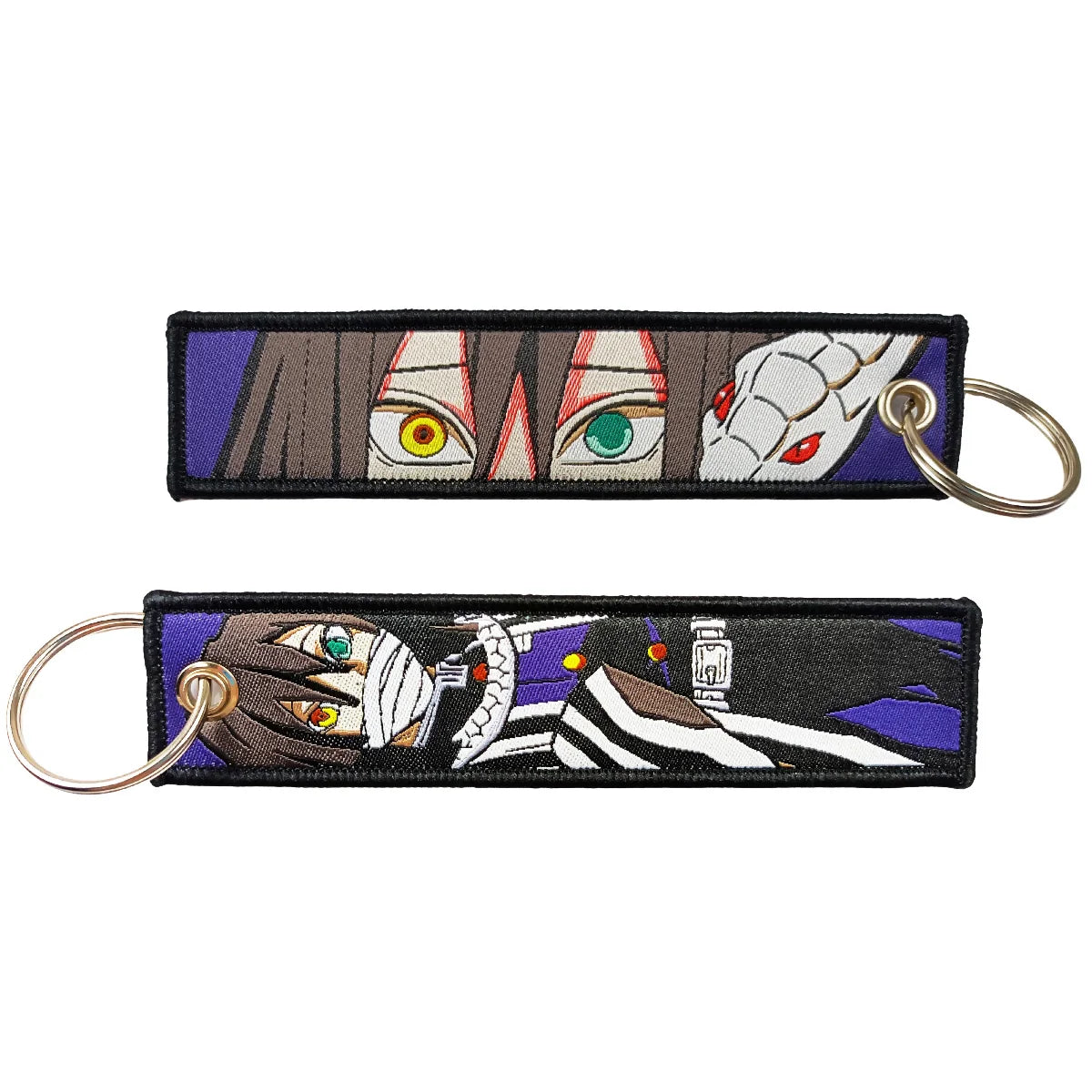 Porte-clés Anime Brodé Pendentif