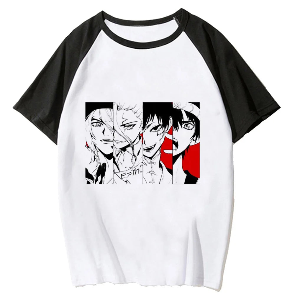 T-shirt Femme Dr Stone Rétro Psychédélique Streetwear