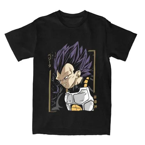T-shirt Dragon Ball Black Goku Coton
