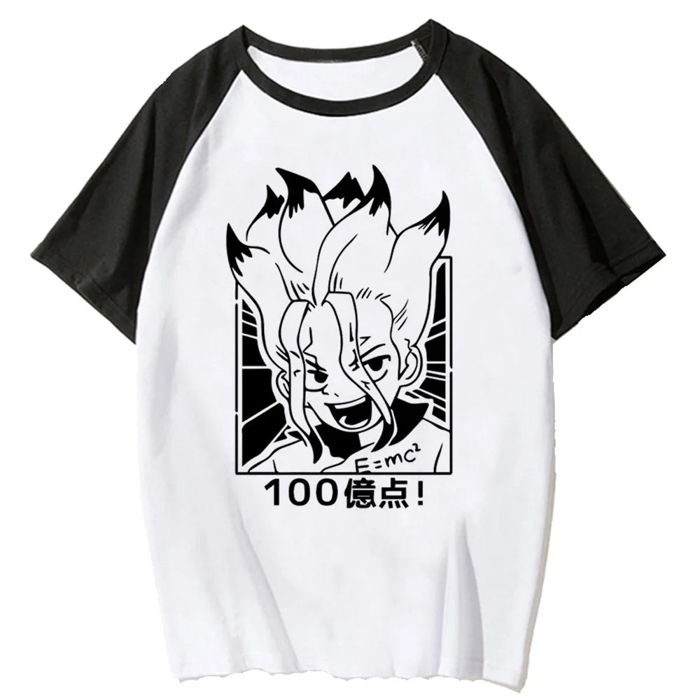 T-shirt Femme Dr Stone Rétro Psychédélique Streetwear