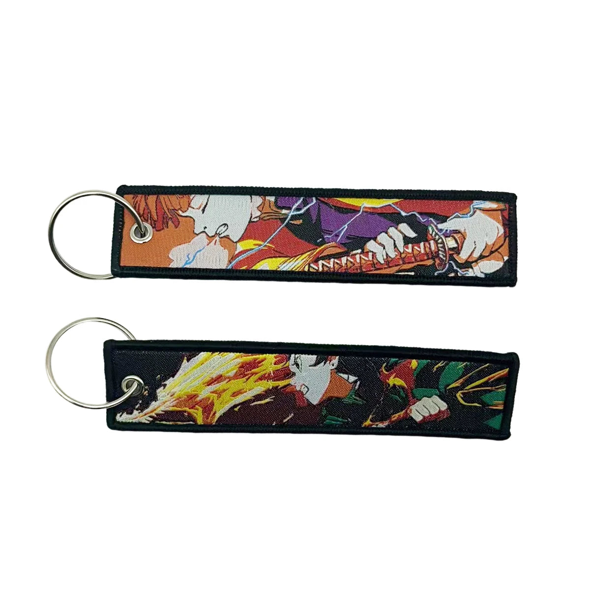 Porte-clés Anime Brodé Pendentif