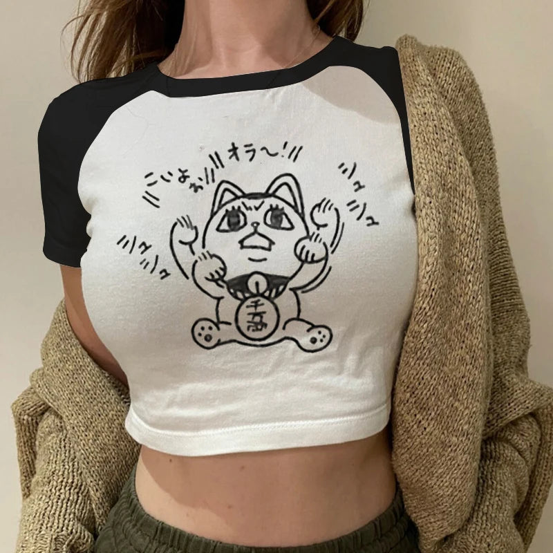 T-shirt Dandadan Ayase Momo & Takakura Ken Vintage