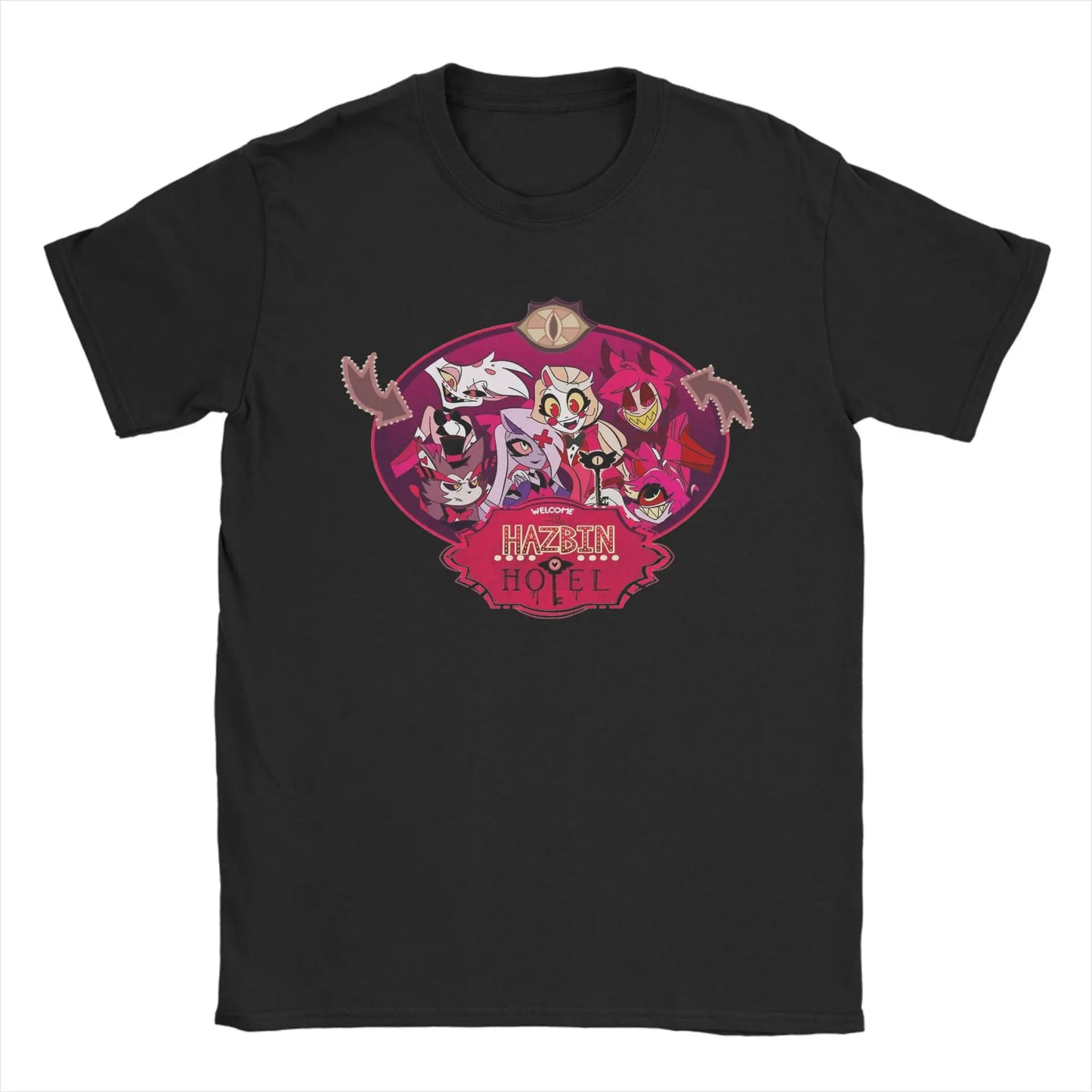 T-shirt Vox Hazbin Hotel - Anime Vintage Coton Col Rond Unisexe