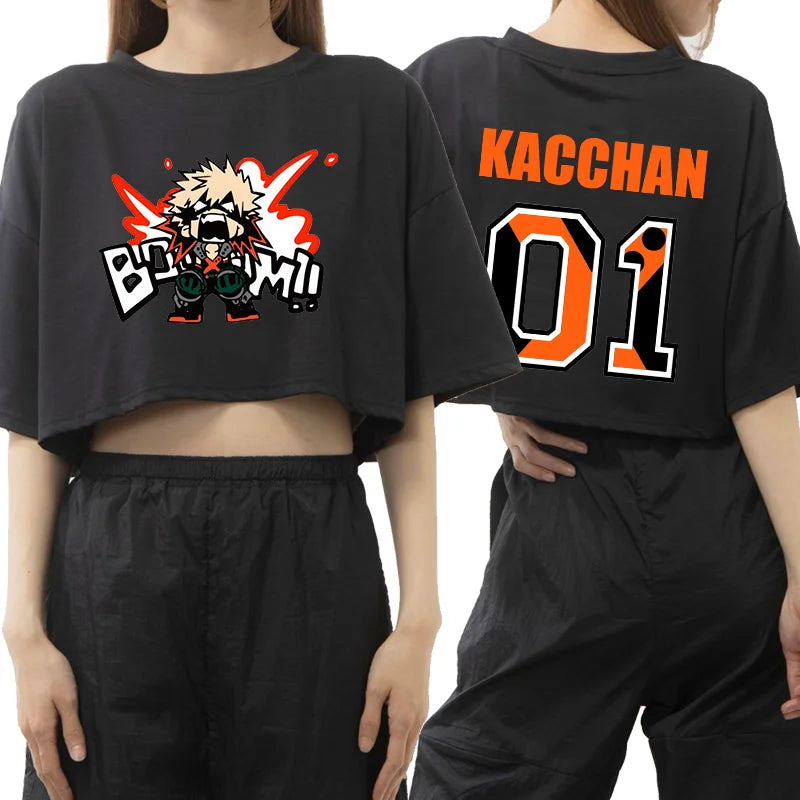 shirt Bakugou Katsuki Femme