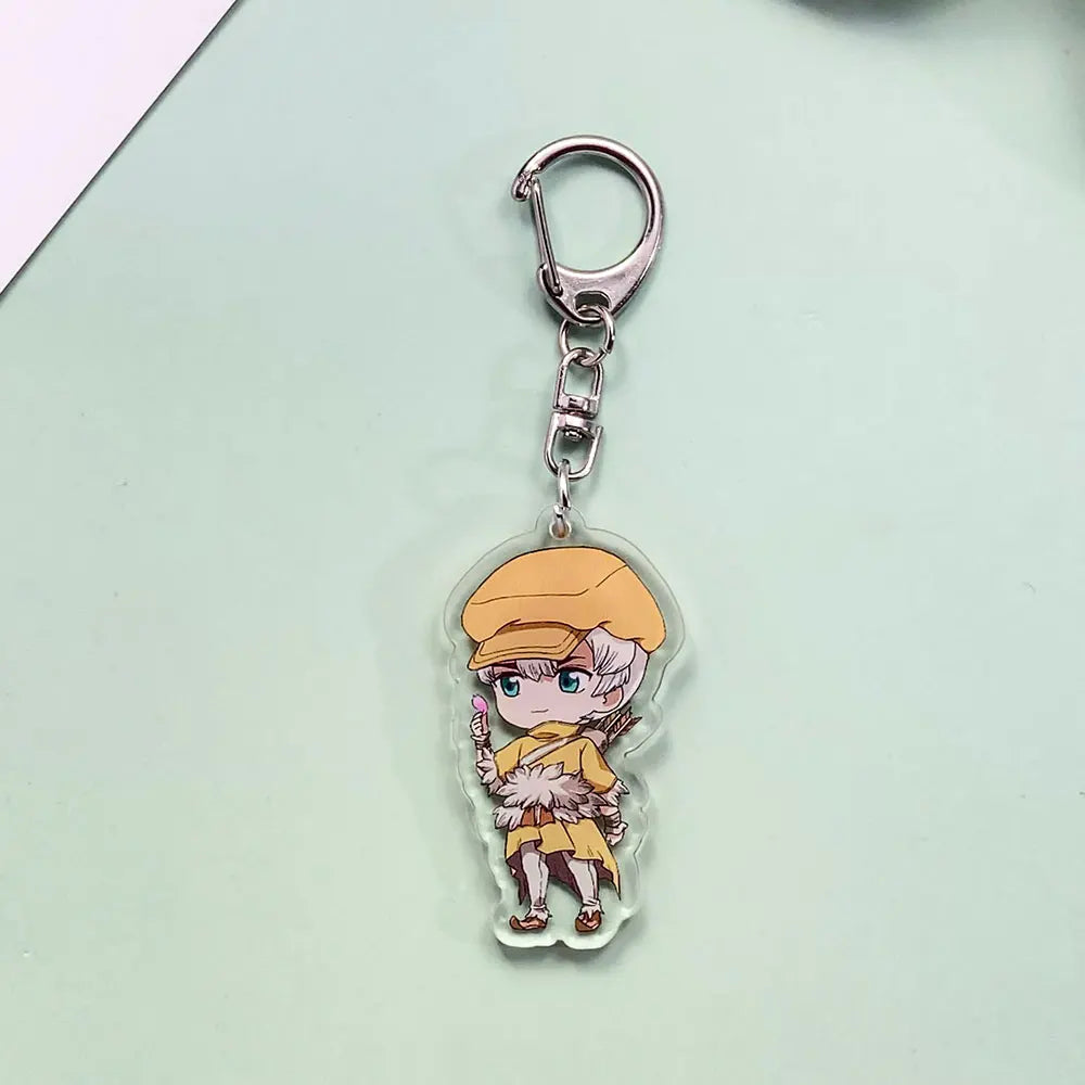 Porte-clés Acrylique Dr. Stone