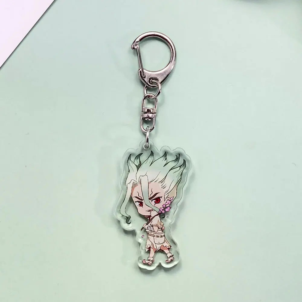 Porte-clés Acrylique Dr. Stone