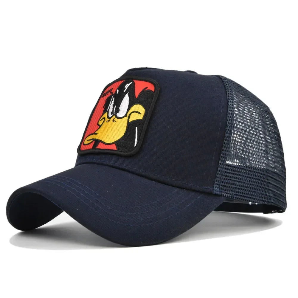 Casquette Anime Brodée Hip Hop Snapback Unisexe
