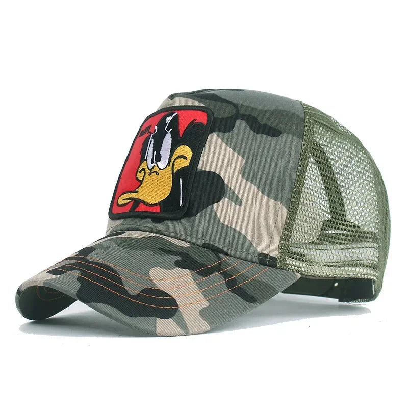 Casquette Anime Brodée Hip Hop Snapback Unisexe