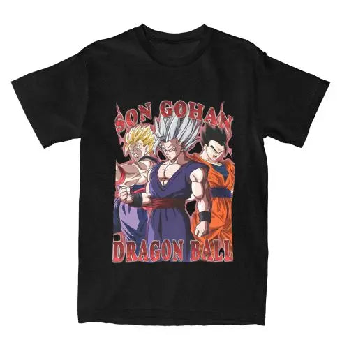T-shirt Dragon Ball Black Goku Coton