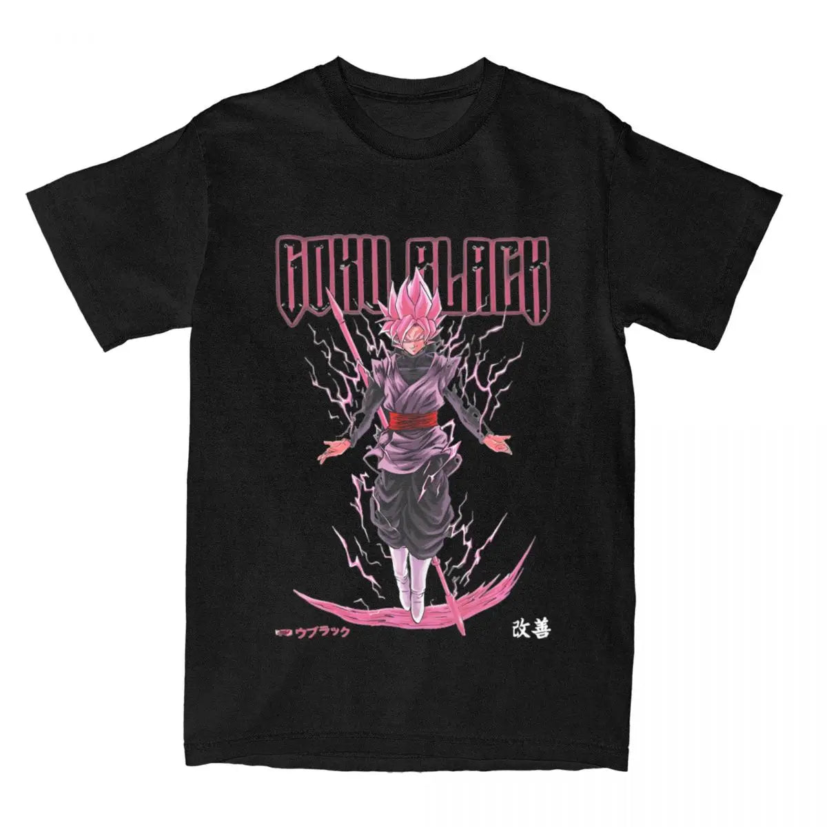 T-shirt Dragon Ball Black Goku Coton