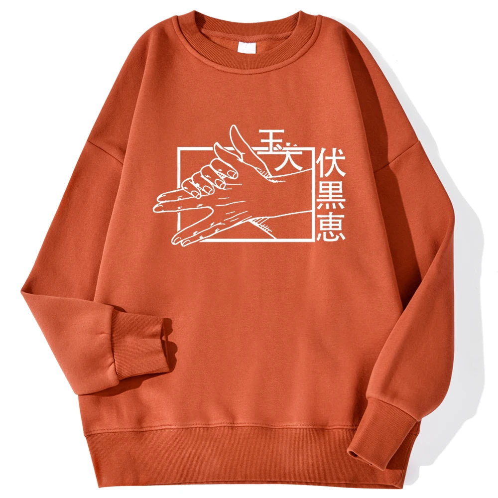 Sweat Jujutsu Kaisen Streetwear Oversize