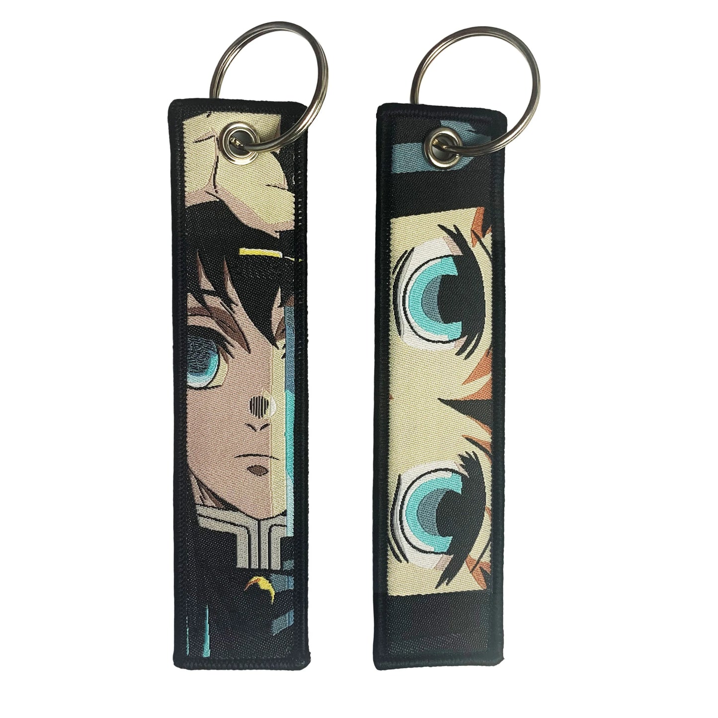 Porte-clés Anime Brodé Pendentif