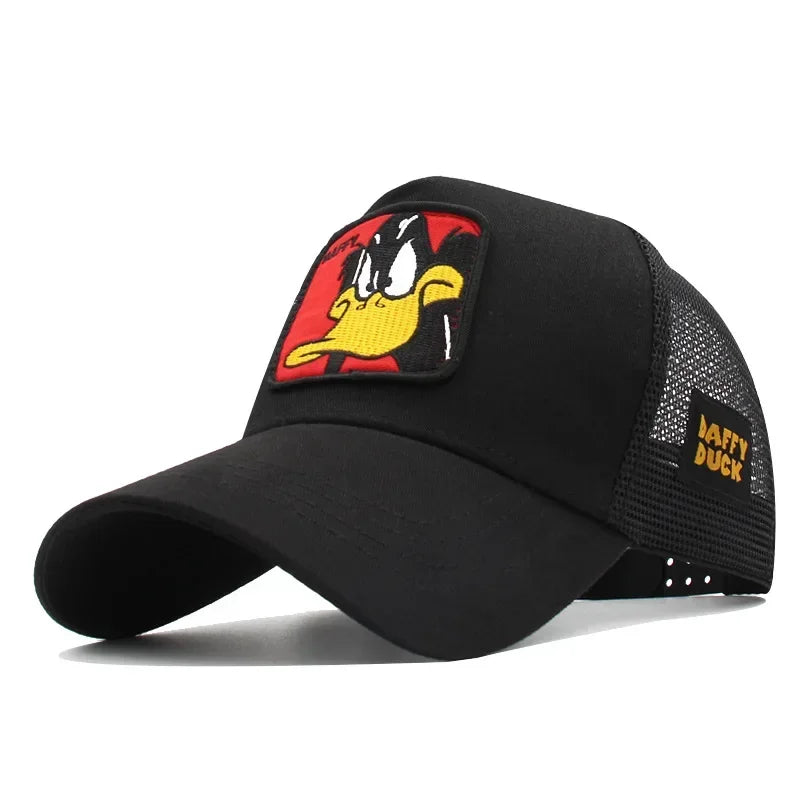 Casquette Anime Brodée Hip Hop Snapback Unisexe