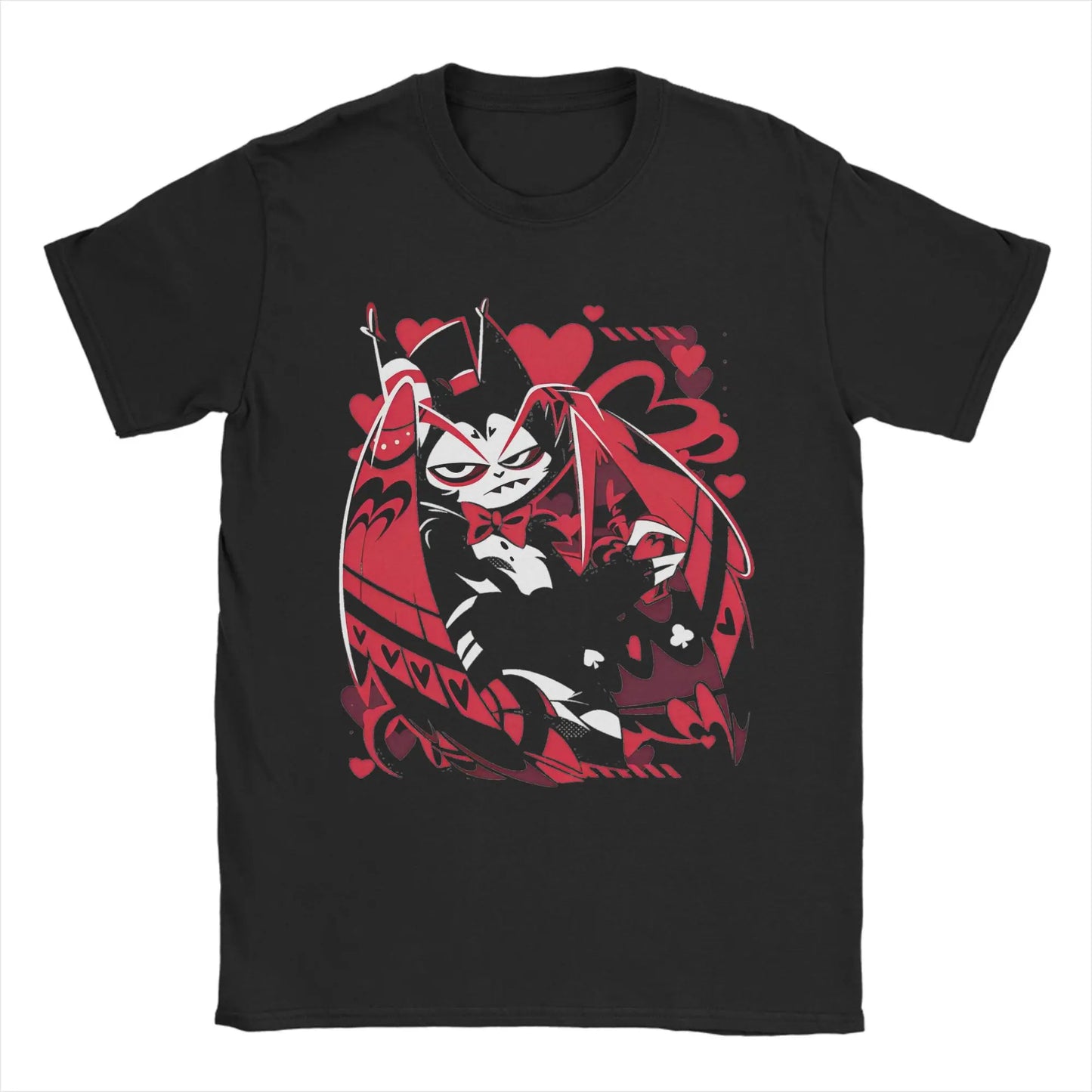 T-shirt Vox Hazbin Hotel - Anime Vintage Coton Col Rond Unisexe