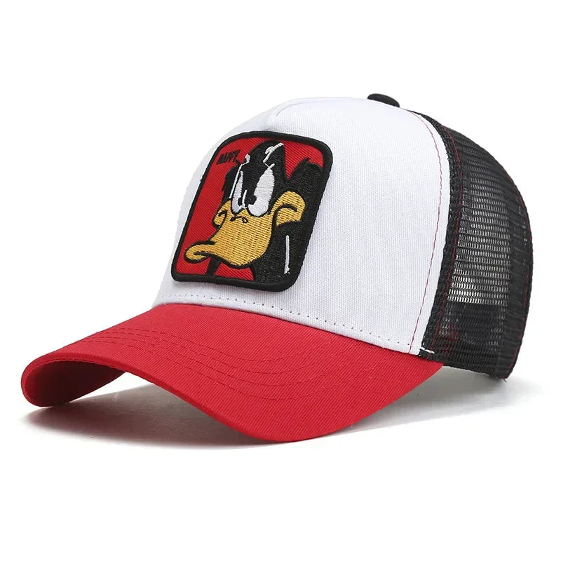 Casquette Anime Brodée Hip Hop Snapback Unisexe