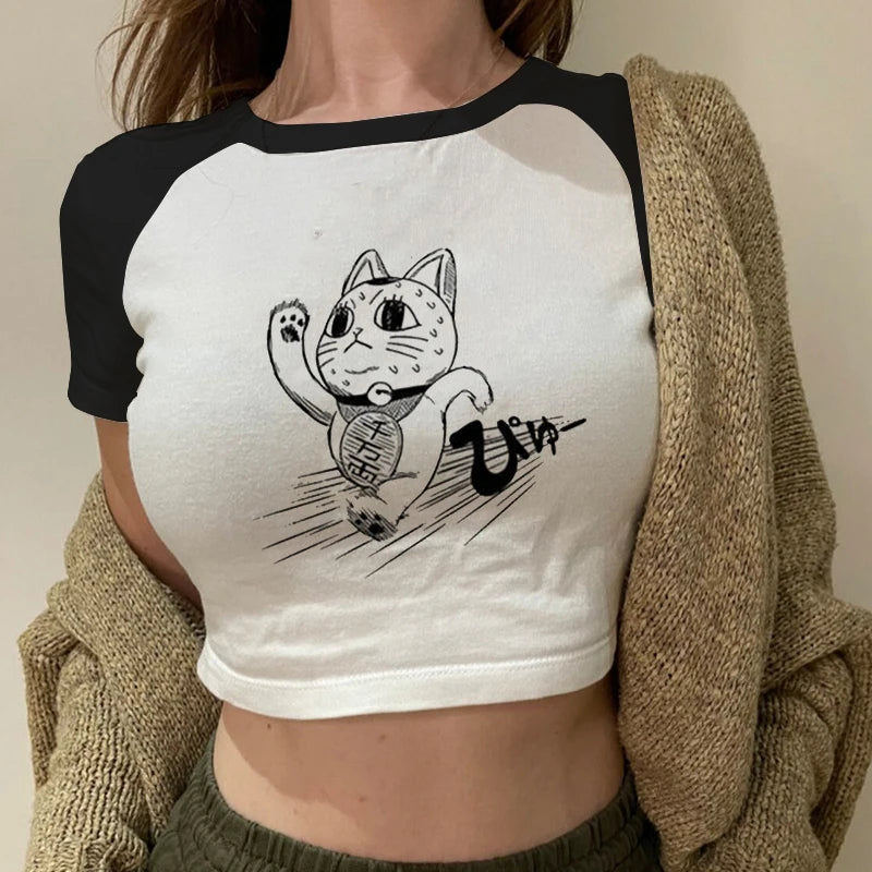 T-shirt Dandadan Ayase Momo & Takakura Ken Vintage