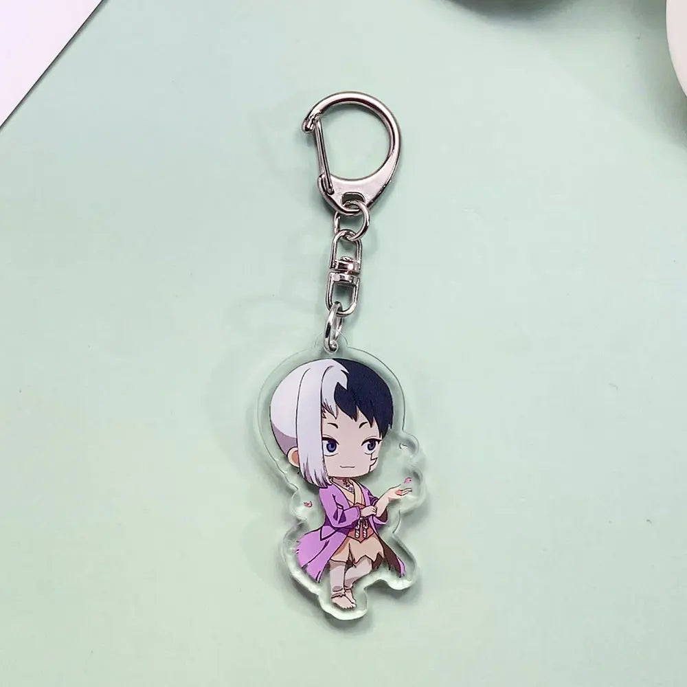Porte-clés Acrylique Dr. Stone