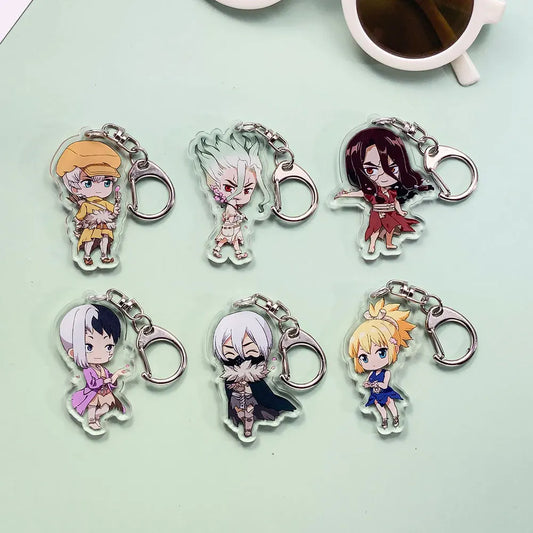 Porte-clés Acrylique Dr. Stone