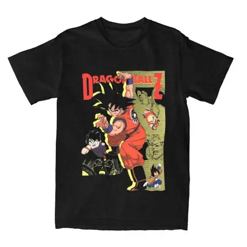 T-shirt Dragon Ball Black Goku Coton