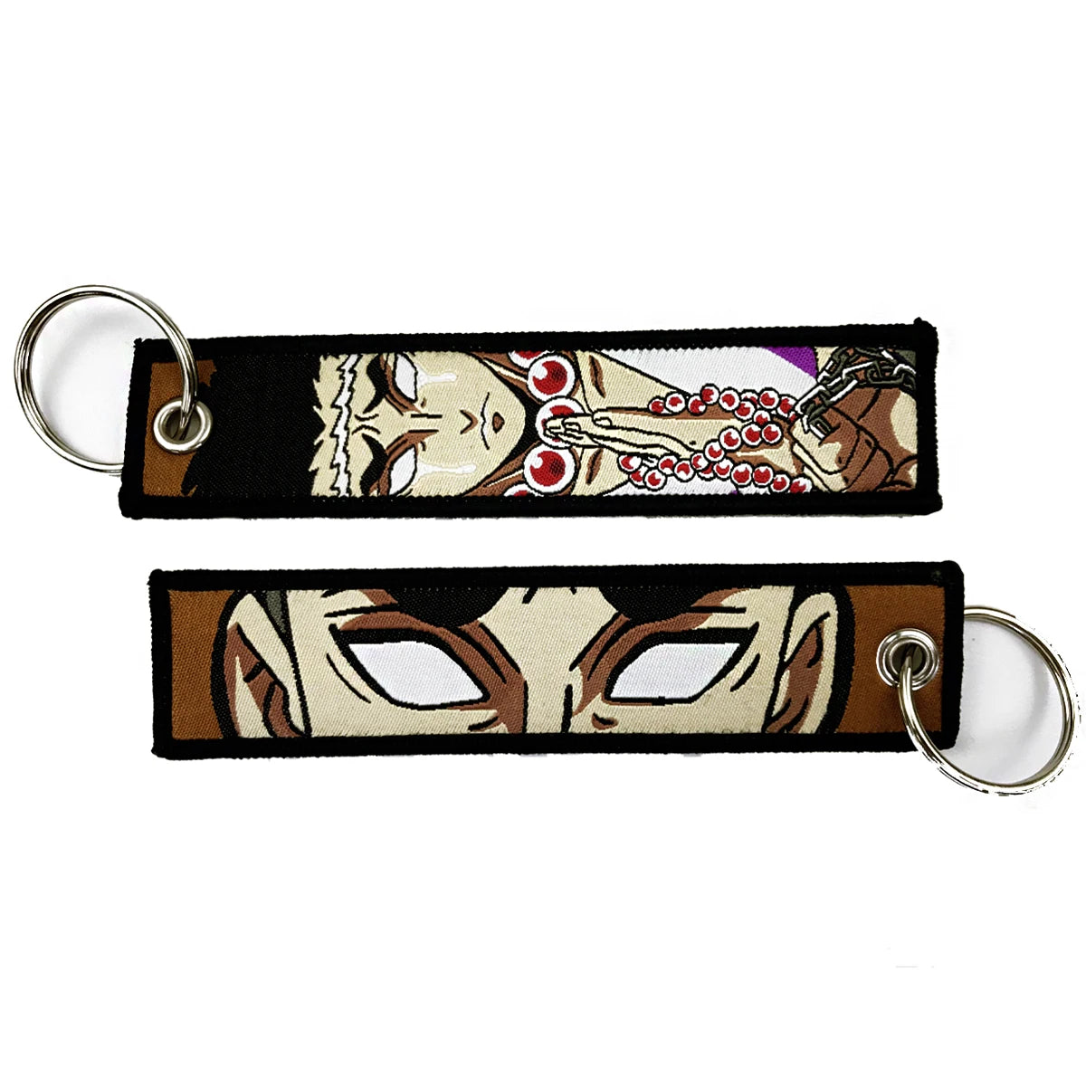 Porte-clés Anime Brodé Pendentif