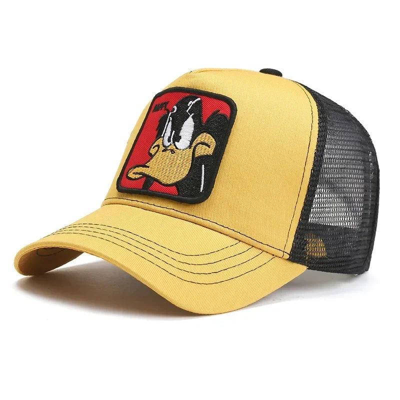 Casquette Anime Brodée Hip Hop Snapback Unisexe