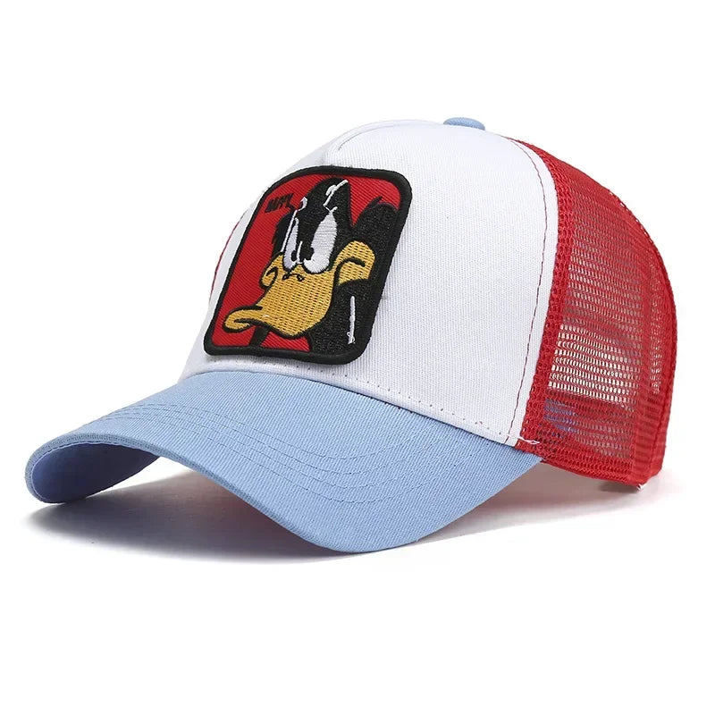 Casquette Anime Brodée Hip Hop Snapback Unisexe