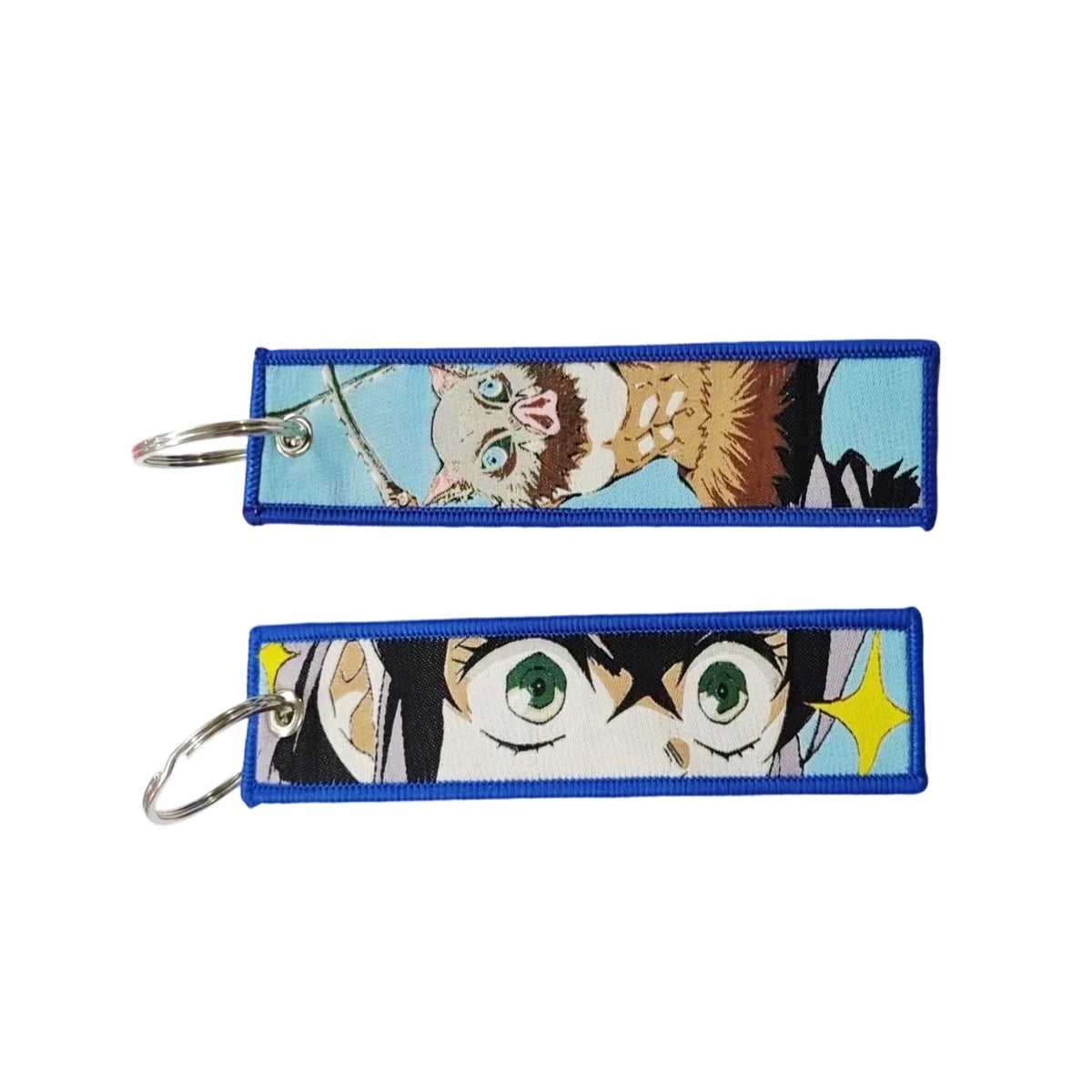 Porte-clés Anime Brodé Pendentif