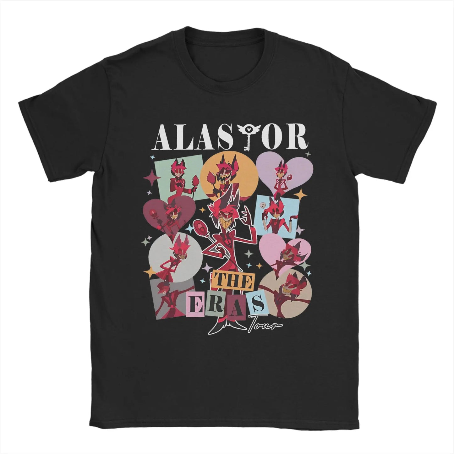 T-shirt Vox Hazbin Hotel - Anime Vintage Coton Col Rond Unisexe