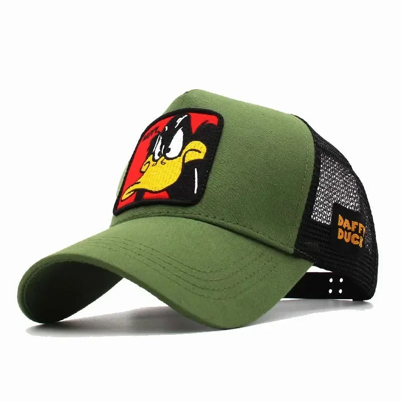 Casquette Anime Brodée Hip Hop Snapback Unisexe